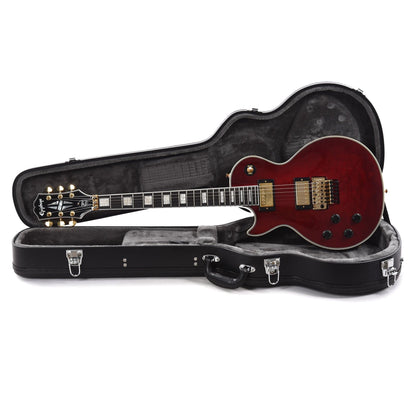 Epiphone Artist Alex Lifeson Les Paul Custom Axcess LEFTY Quilt Ruby Electric Guitars / Solid Body