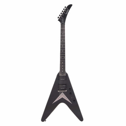 Epiphone Artist Dave Mustaine Flying V Custom Black Metallic Electric Guitars / Solid Body