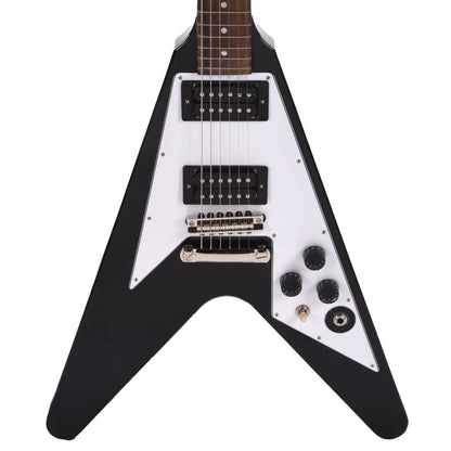 Epiphone Artist Kirk Hammett 1979 Flying V Ebony Electric Guitars / Solid Body