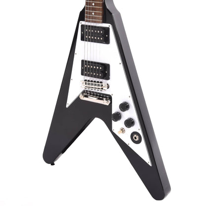 Epiphone Artist Kirk Hammett 1979 Flying V Ebony Electric Guitars / Solid Body