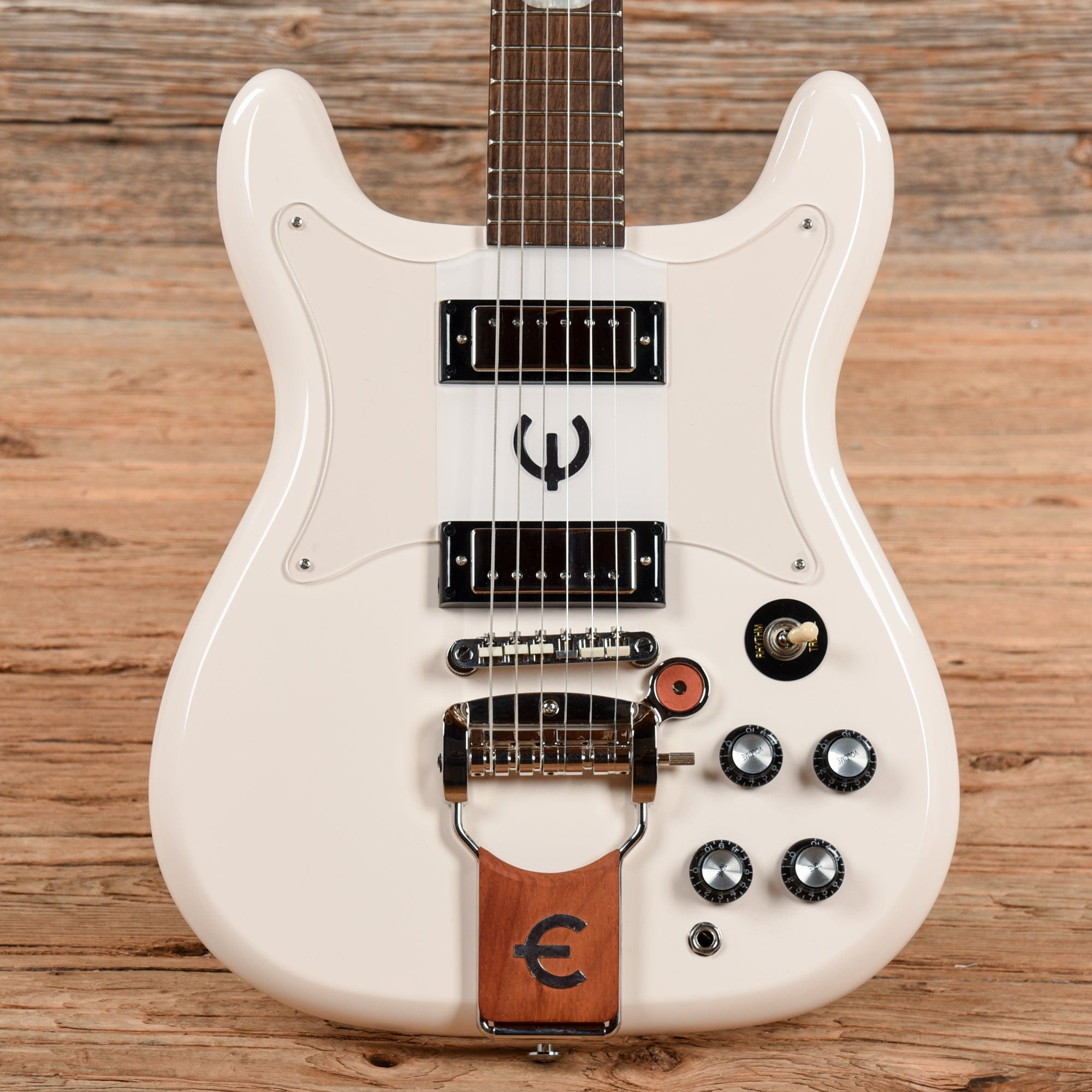 Epiphone Crestwood Custom Tremotone White 2022 Electric Guitars / Solid Body