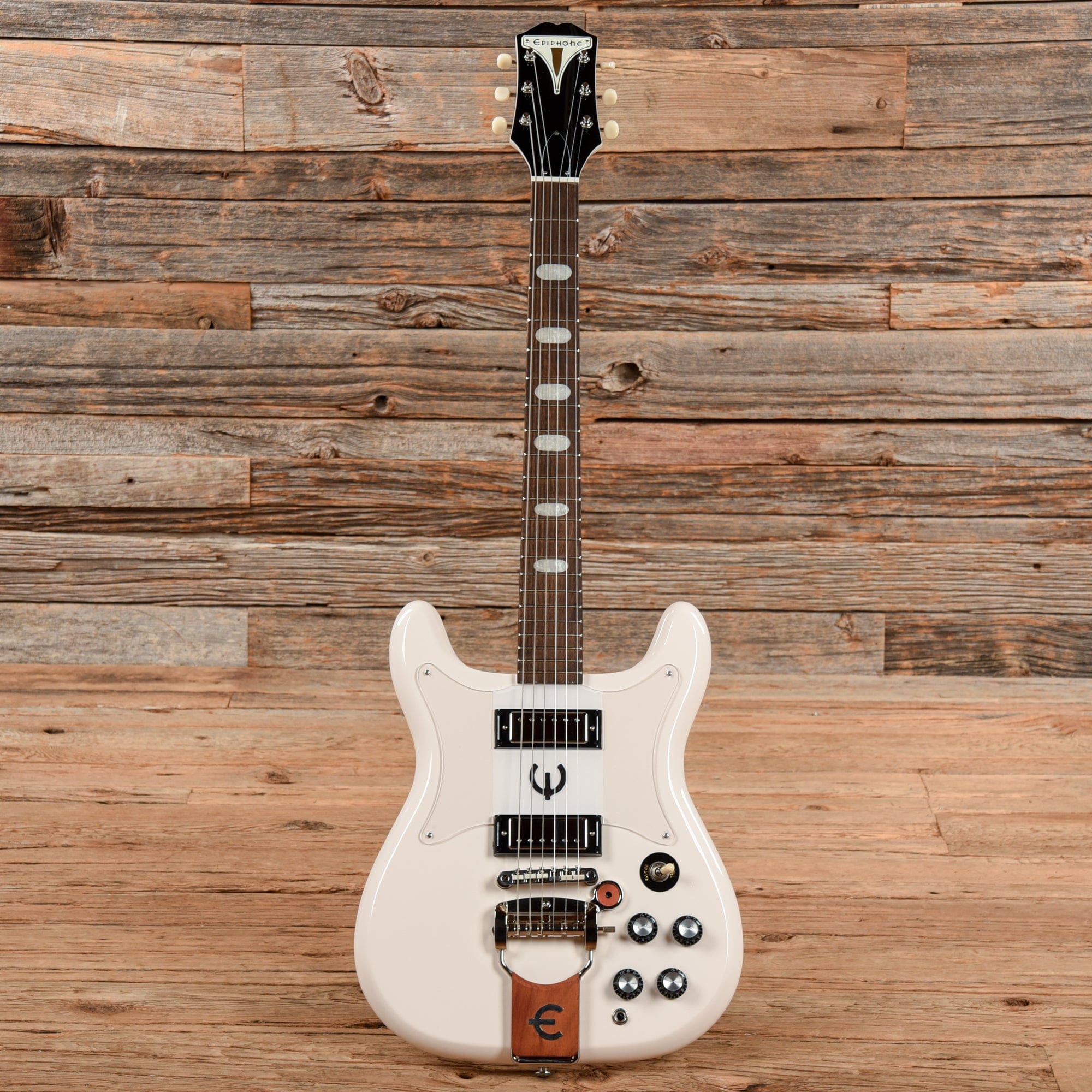 Epiphone Crestwood Custom Tremotone White 2022 Electric Guitars / Solid Body