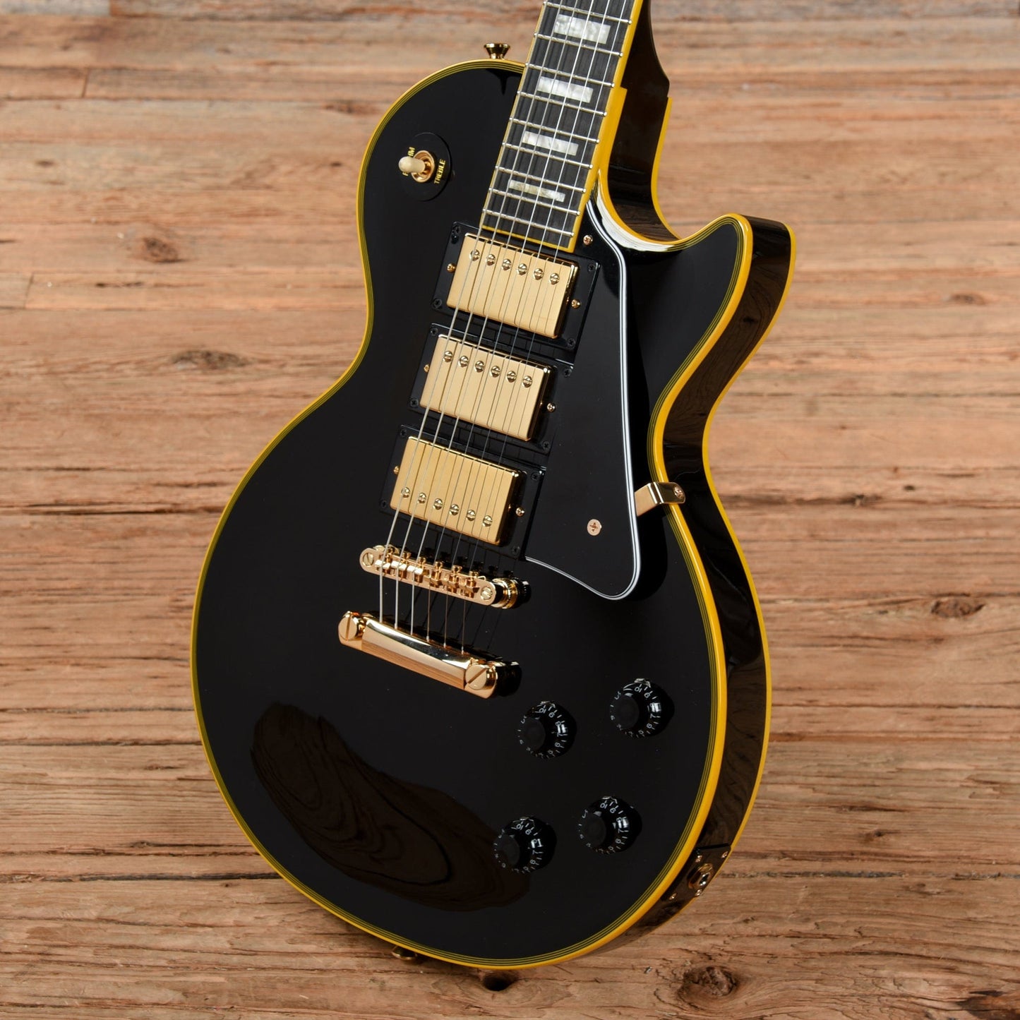 Epiphone Joe Bonamassa Black Beauty Les Paul Custom Ebony 2020 Electric Guitars / Solid Body