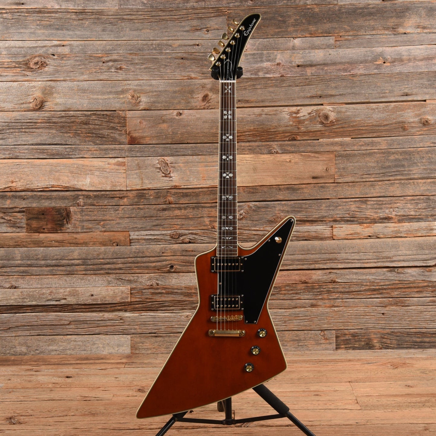 Epiphone Lee Malia Signature Explorer Custom Artisan Walnut 2017 Electric Guitars / Solid Body