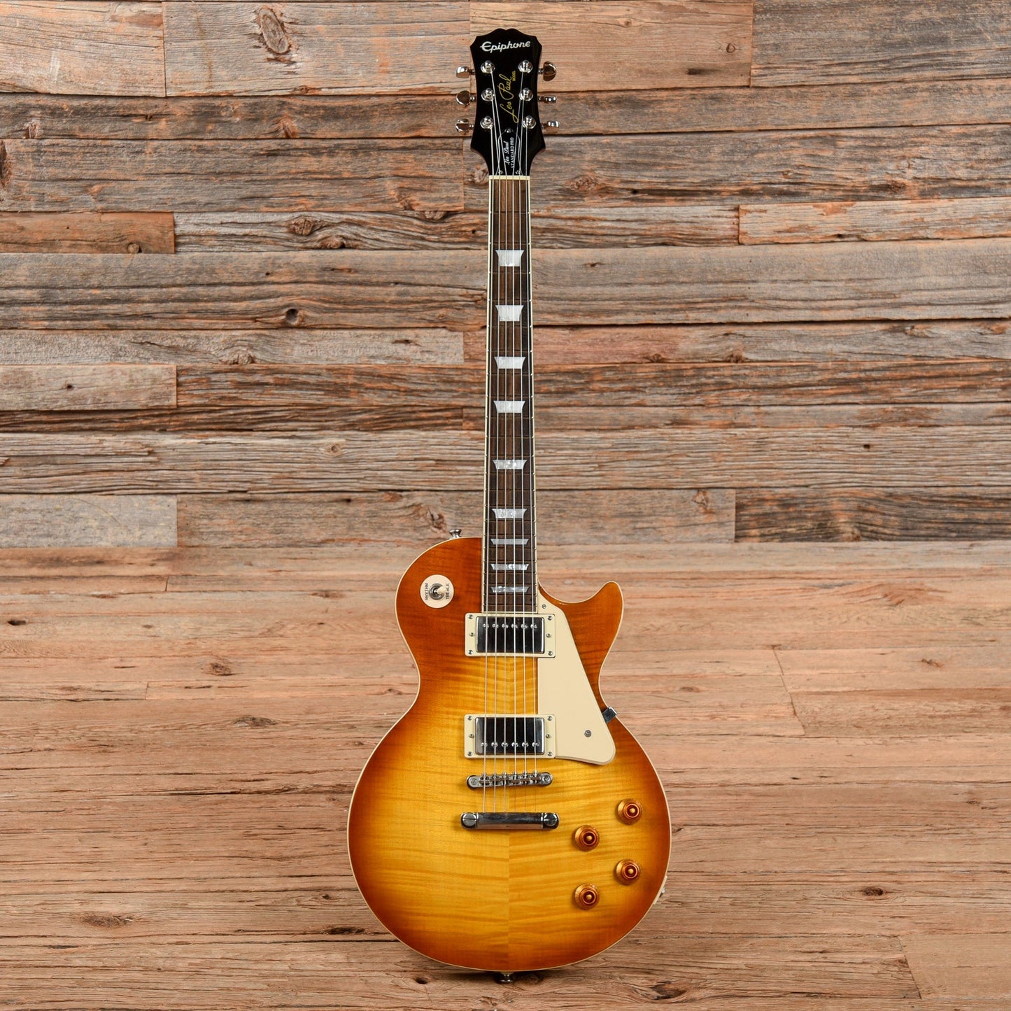 Epiphone Les Paul Plus Top Pro Sunburst 2012 Electric Guitars / Solid Body