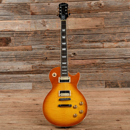 Epiphone Les Paul Standard Plus Top Pro Honeyburst 2012 Electric Guitars / Solid Body