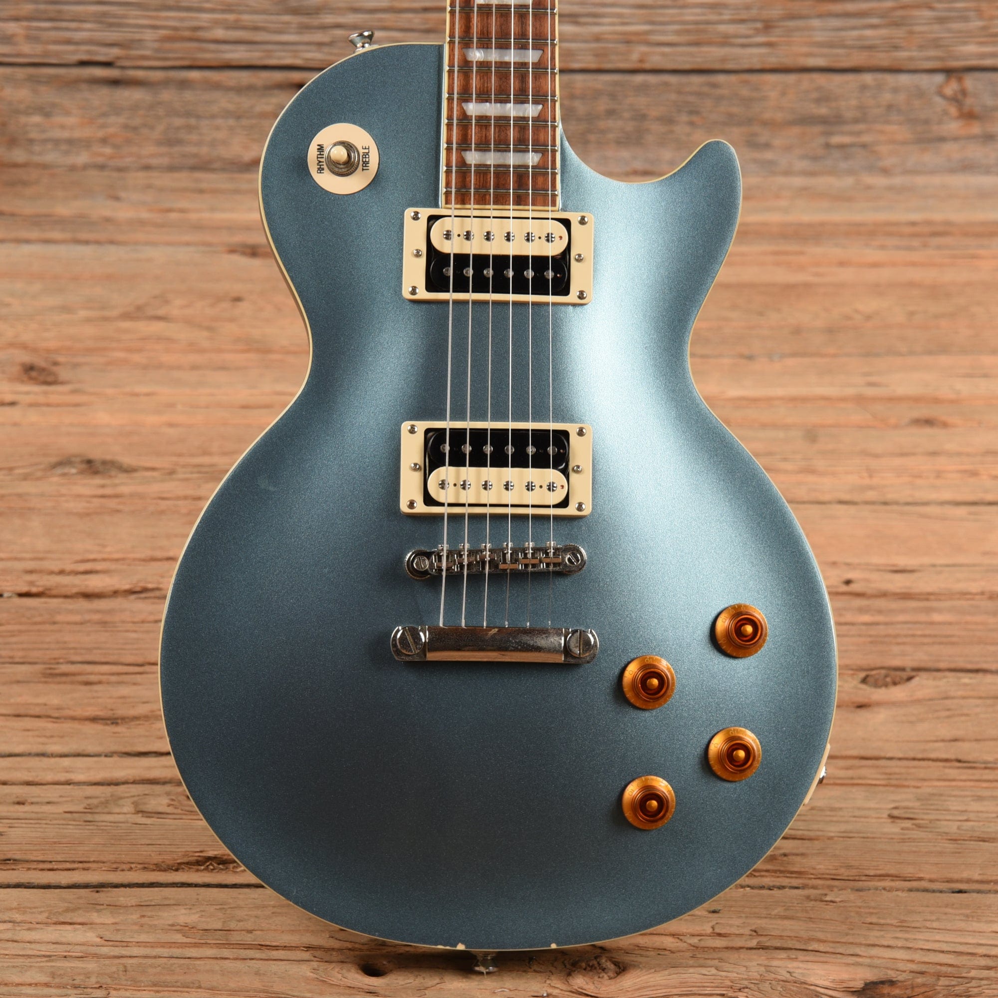 Epiphone Les Paul Traditional Pro III Pelham Blue 2019 Electric Guitars / Solid Body