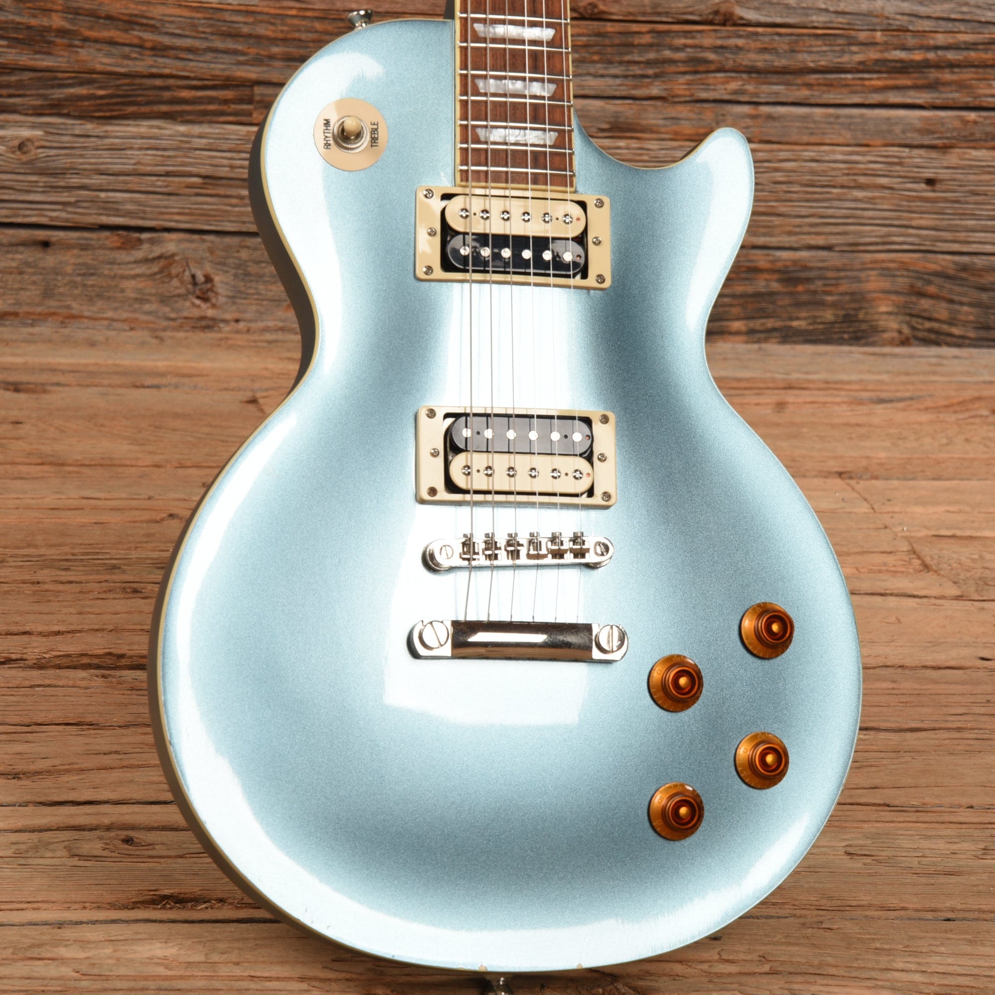 Epiphone Les Paul Traditional Pro III Pelham Blue 2019 Electric Guitars / Solid Body