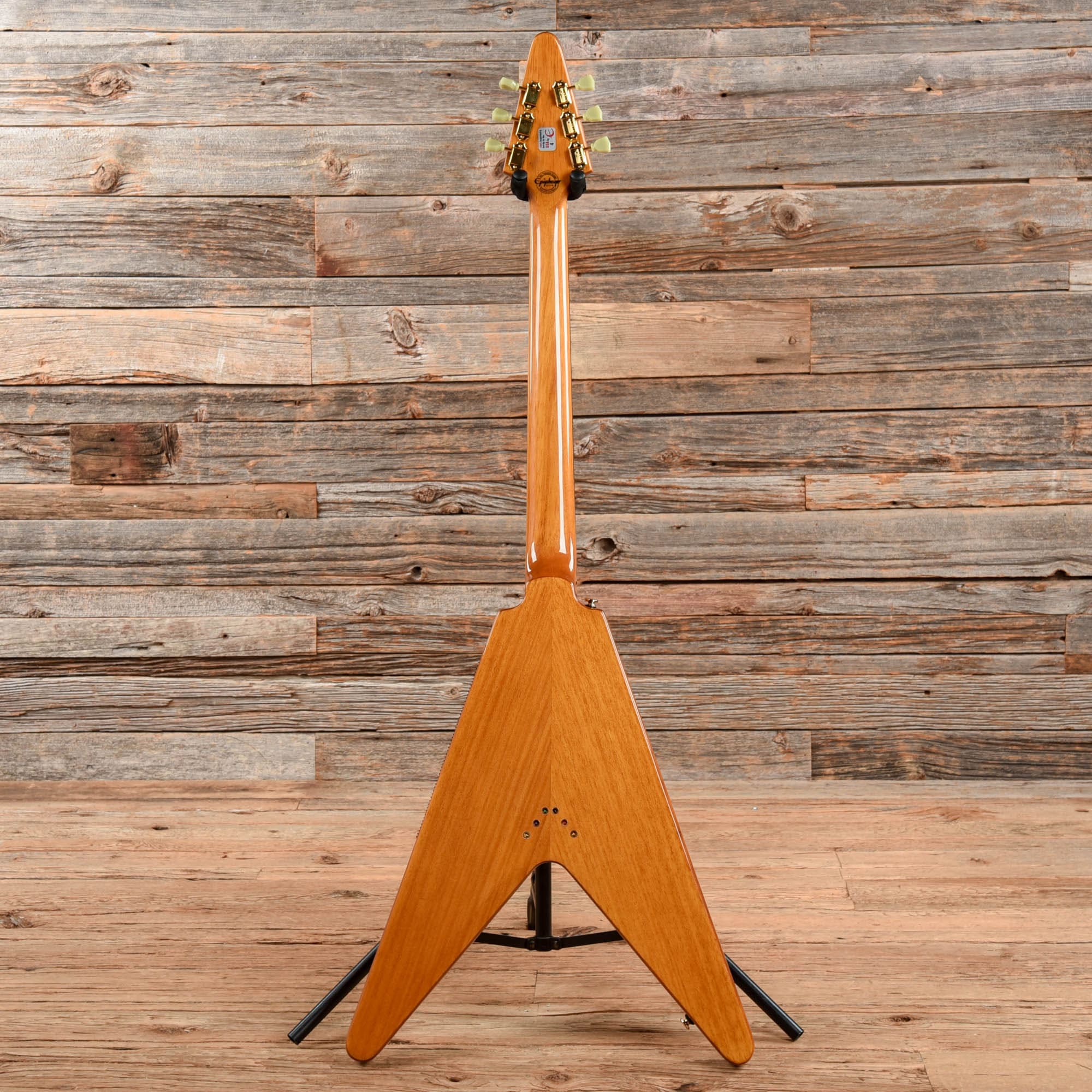 Epiphone Limited Edition '58 Korina Flying V Reissue Natural Electric Guitars / Solid Body