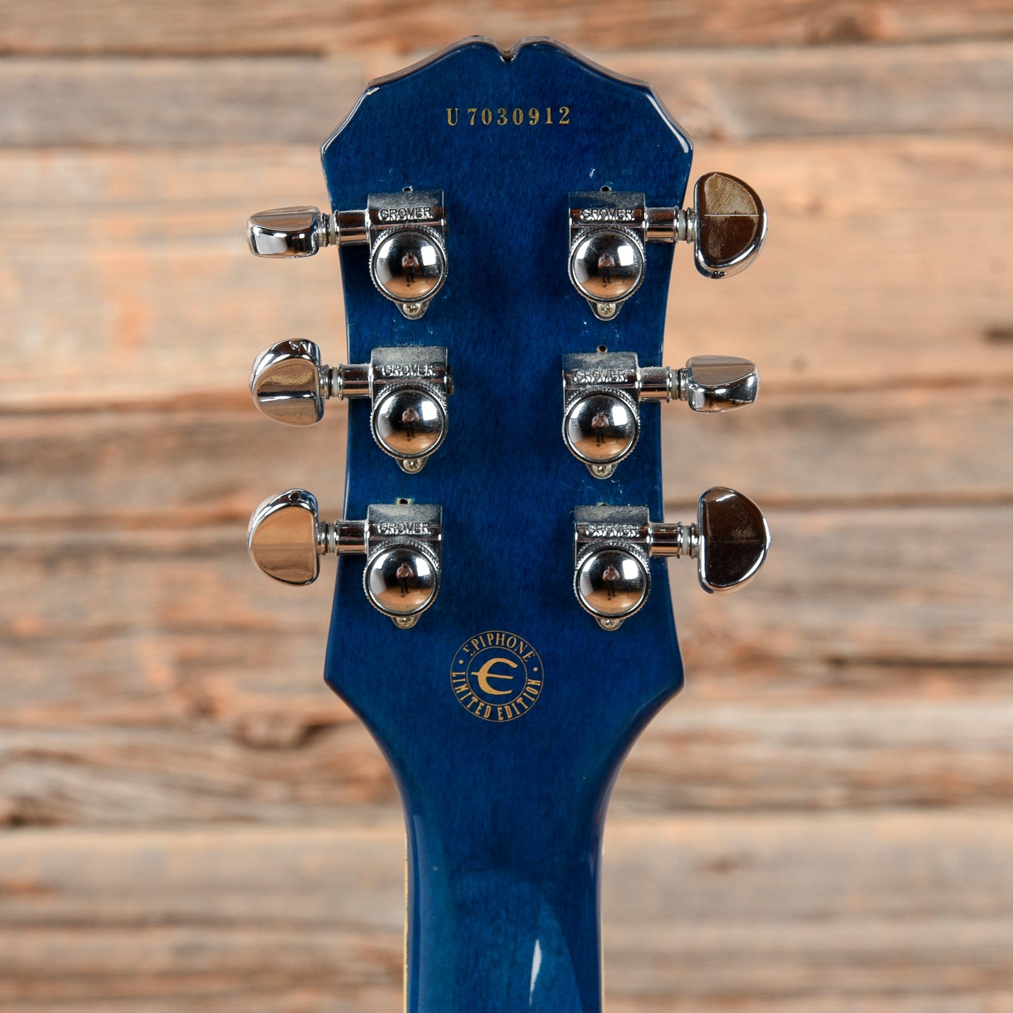 Epiphone Limited Edition Les Paul Standard Plus Top Bigsby Blue Burst –  Chicago Music Exchange