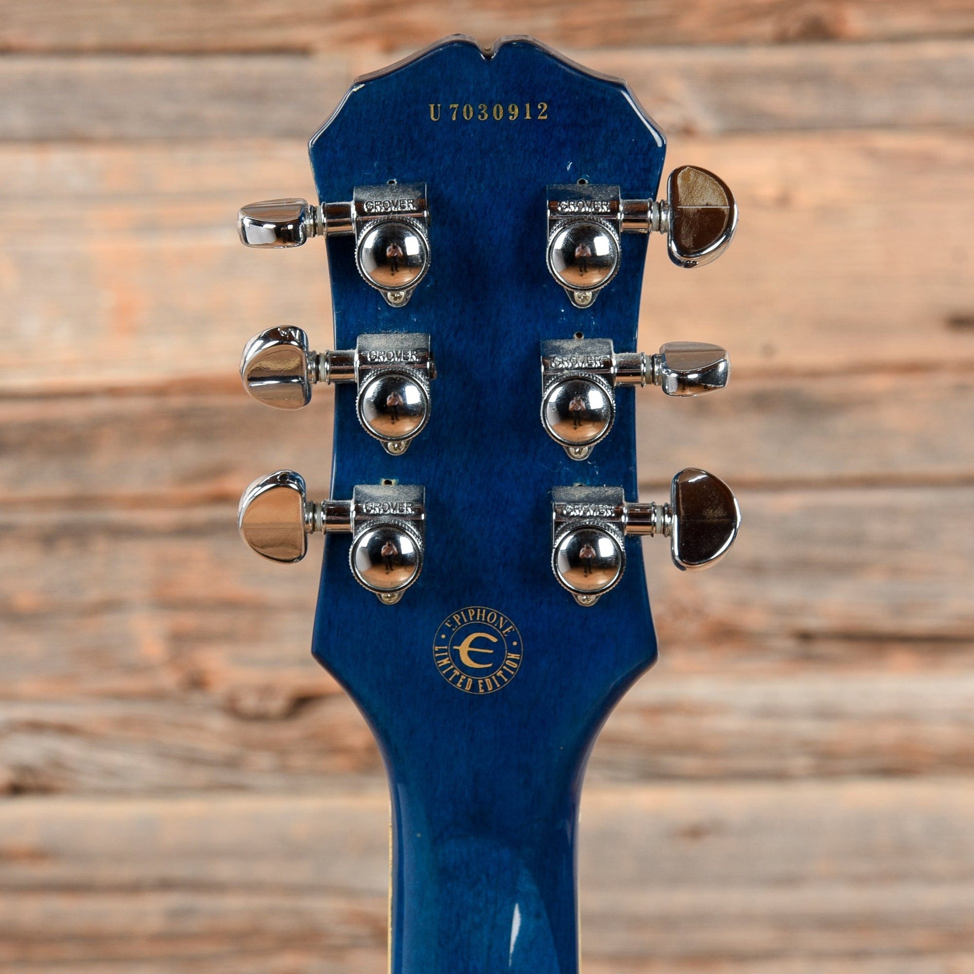 Epiphone Limited Edition Les Paul Standard Plus Top Bigsby Blue Burst 2007 Electric Guitars / Solid Body