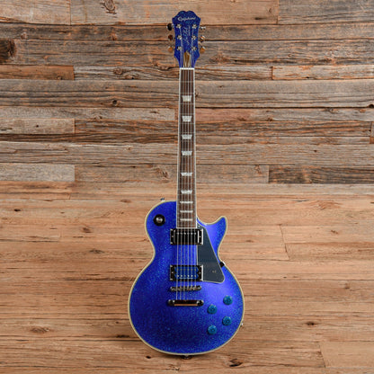 Epiphone Tommy Thayer Signature "Electric Blue" Les Paul Standard Blue Sparkle 2020 Electric Guitars / Solid Body