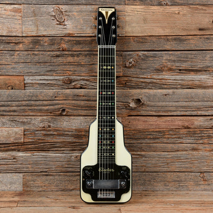 Epiphone Zephyr Lap Steel Blk Back/White TP 1939 Electric Guitars / Solid Body