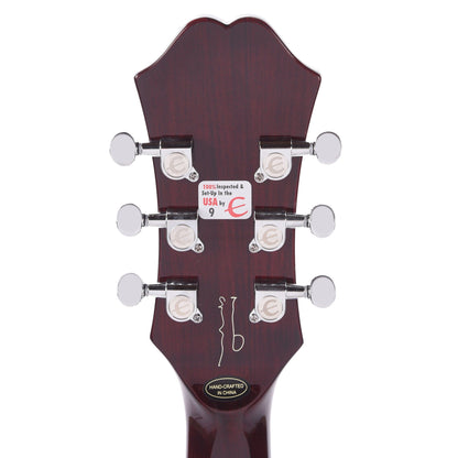 Epiphone Artist Noel Gallagher Riviera Dark Wine Red