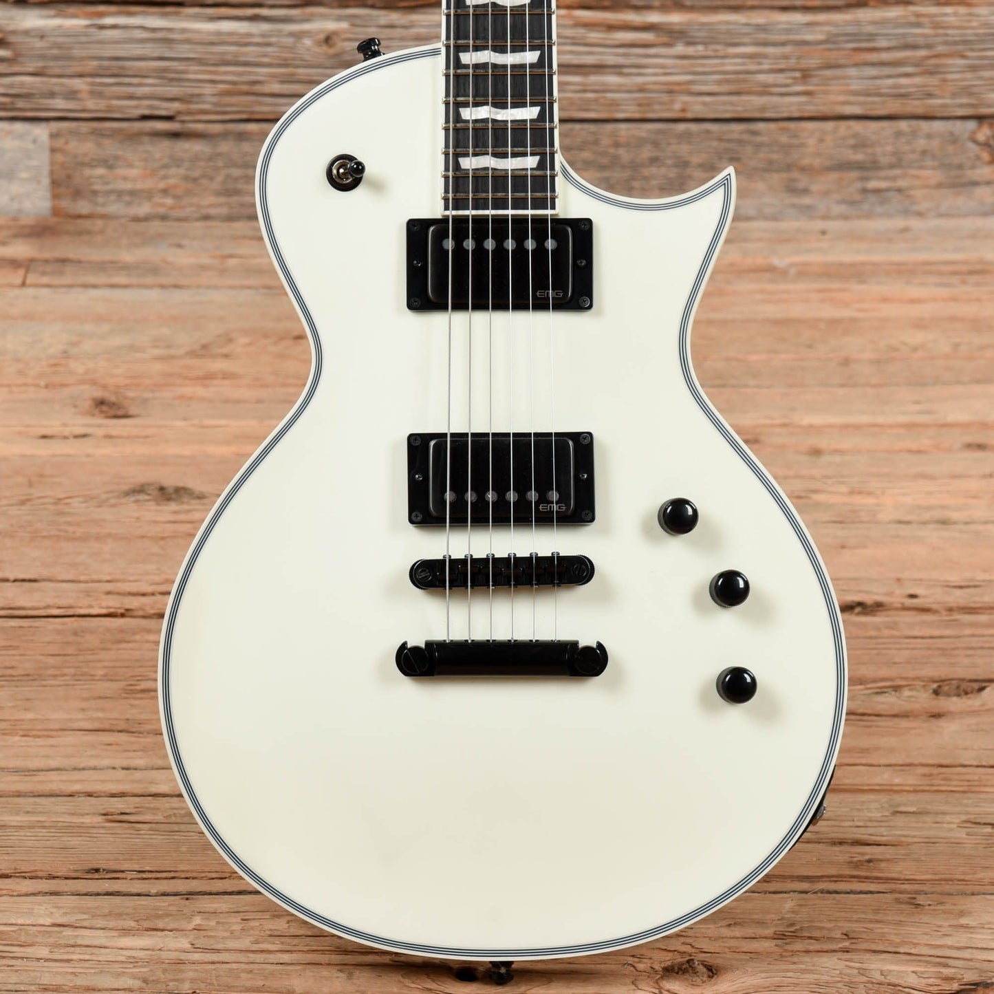 ESP E-II Eclipse Snow White 2019 Electric Guitars / Solid Body