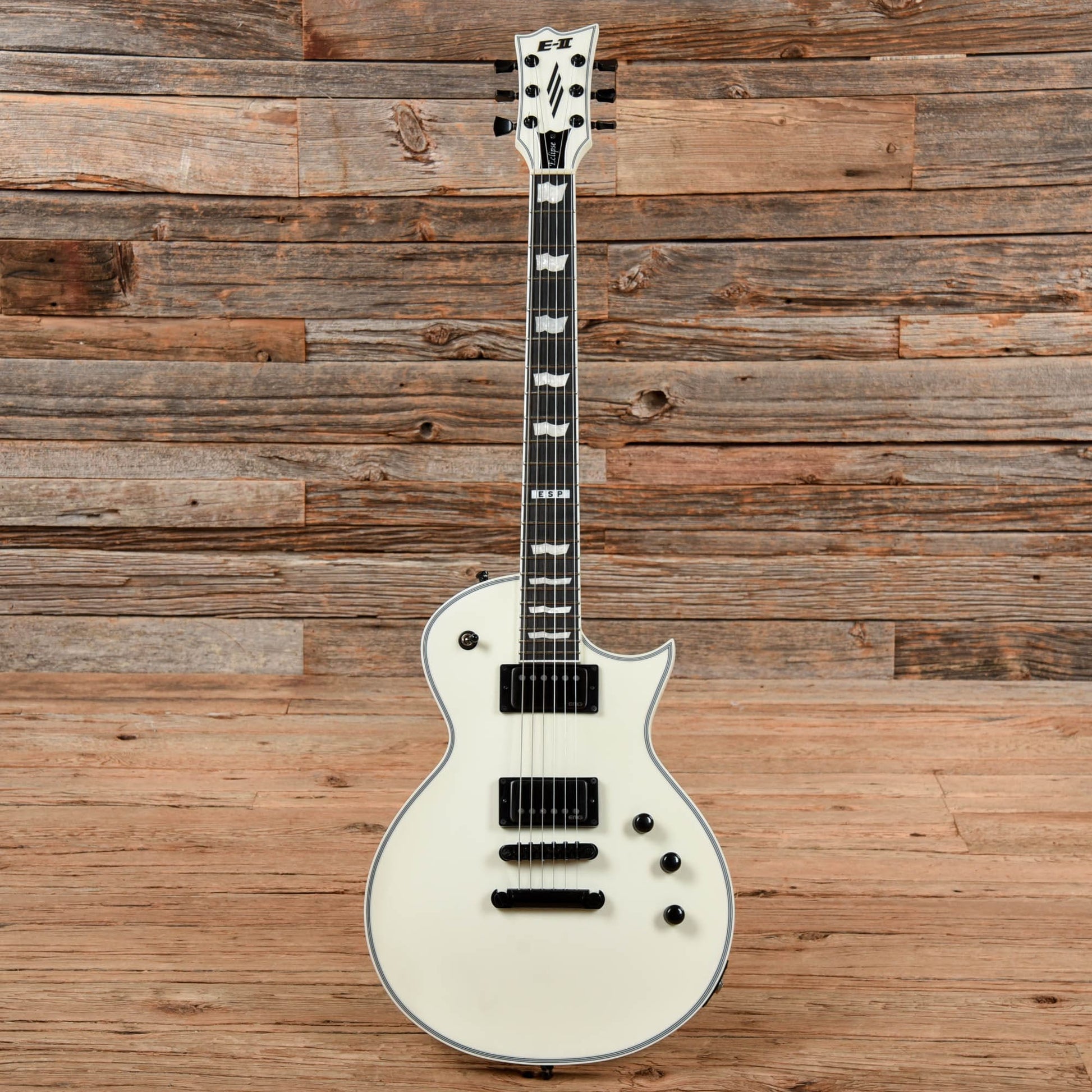 ESP E-II Eclipse Snow White 2019 Electric Guitars / Solid Body