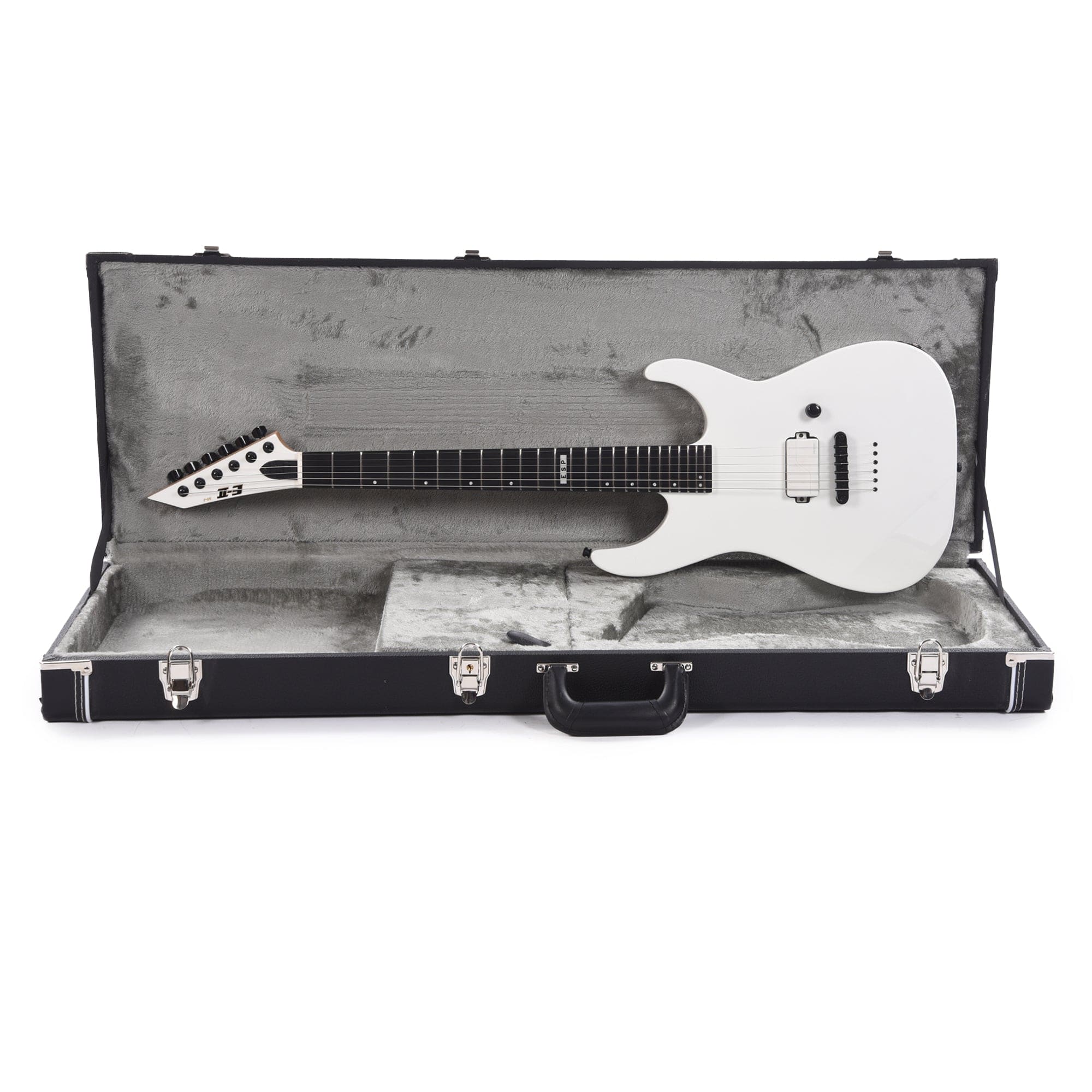 ESP E-II M-I NT Snow White Electric Guitars / Solid Body