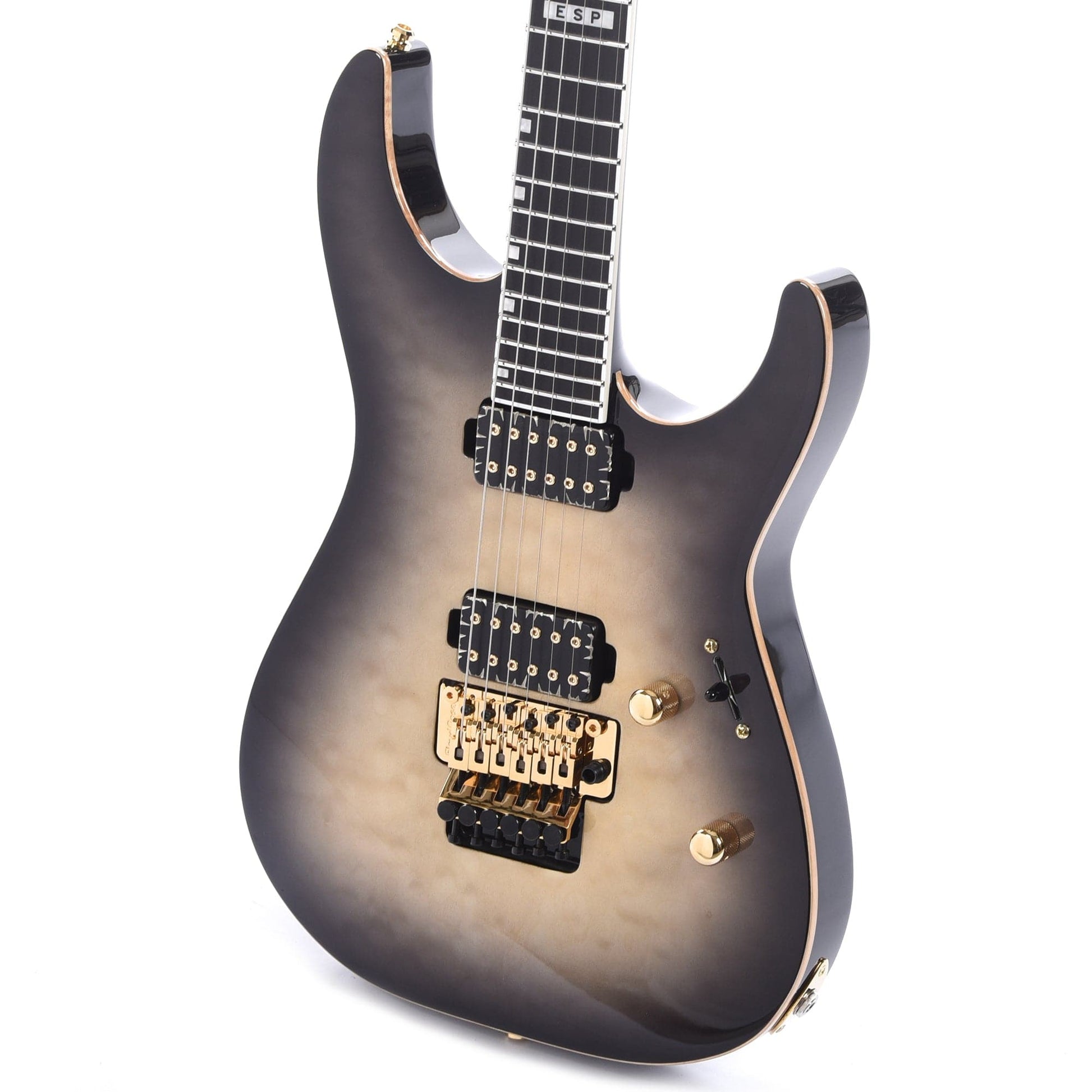 ESP E-II M-II Black Natural Burst Electric Guitars / Solid Body