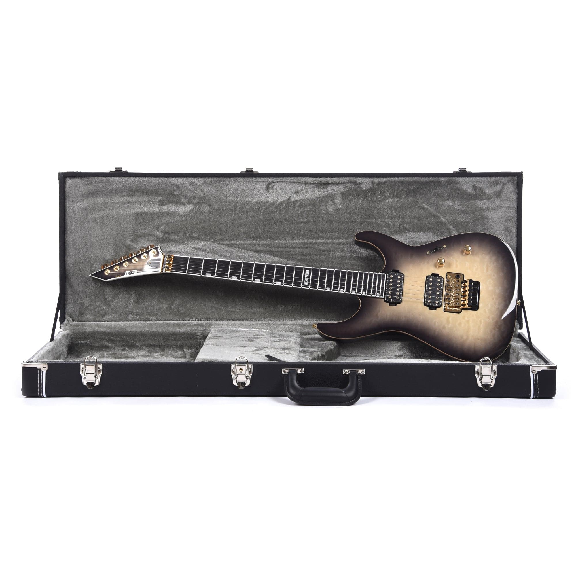 ESP E-II M-II Black Natural Burst Electric Guitars / Solid Body