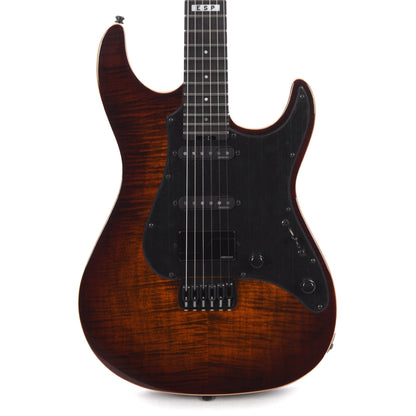 ESP E-II SN-3 Tiger Eye Sunburst Electric Guitars / Solid Body