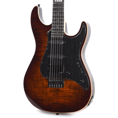 ESP E-II SN-3 Tiger Eye Sunburst Electric Guitars / Solid Body