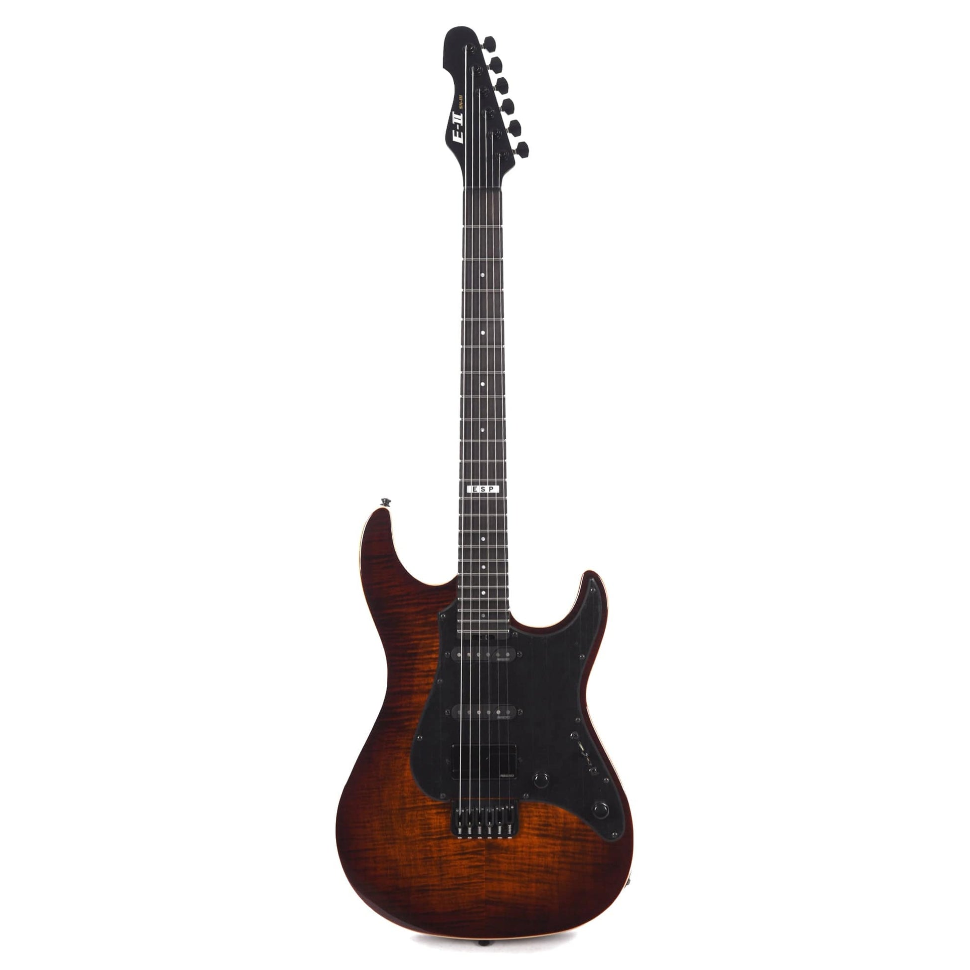 ESP E-II SN-3 Tiger Eye Sunburst Electric Guitars / Solid Body