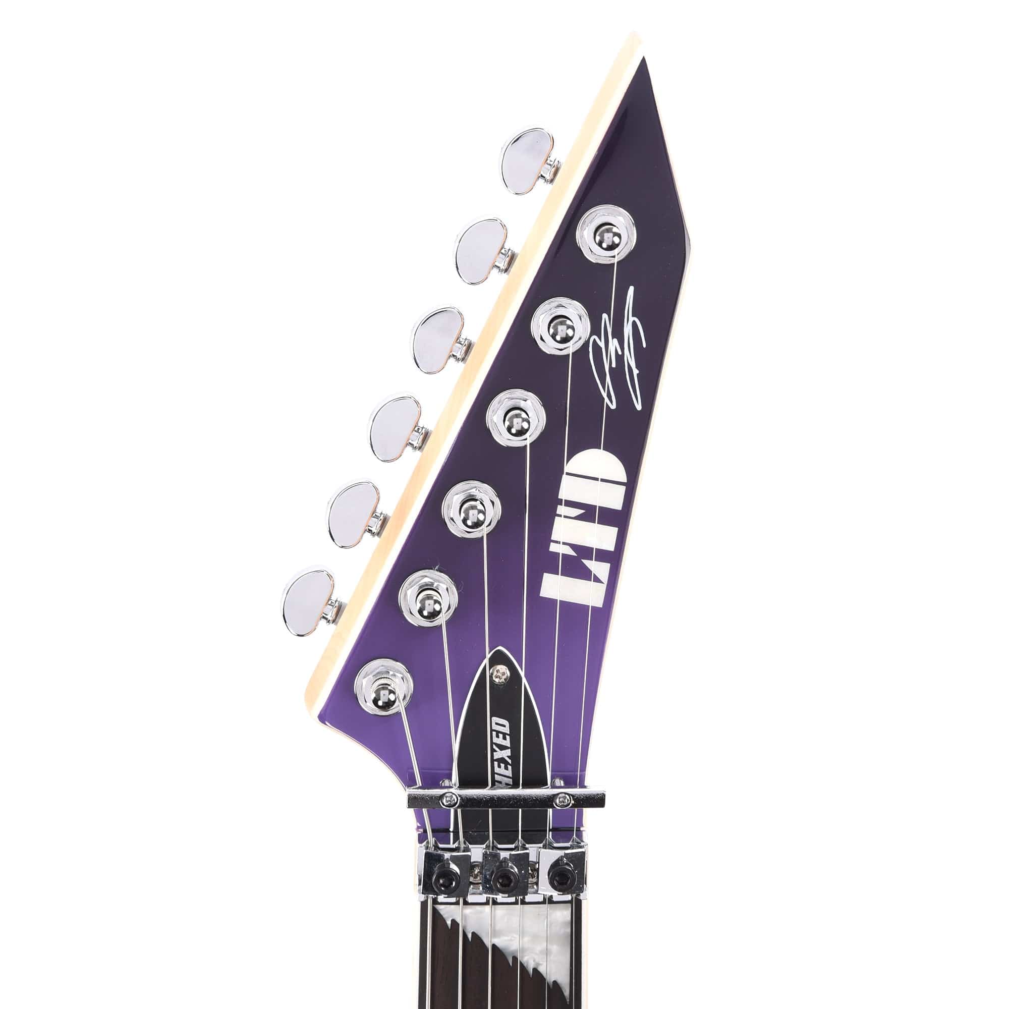 ESP LTD Alexi Hexed Purple Fade w/Pinstripes Electric Guitars / Solid Body