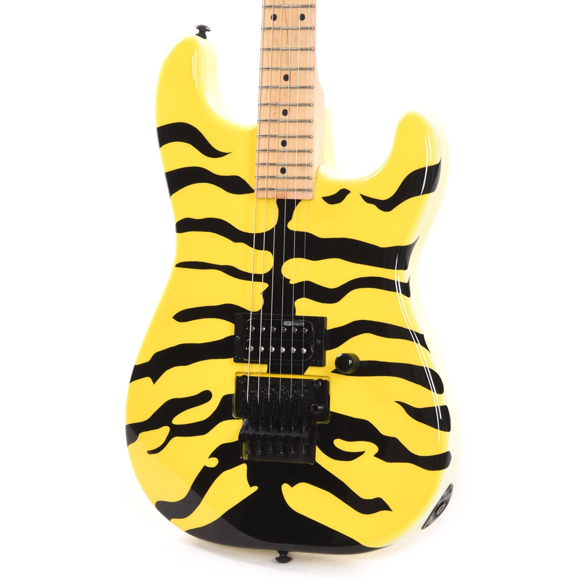 ESP LTD George Lynch GL-200MT Yellow w/ Tiger Graphic Electric Guitars / Solid Body