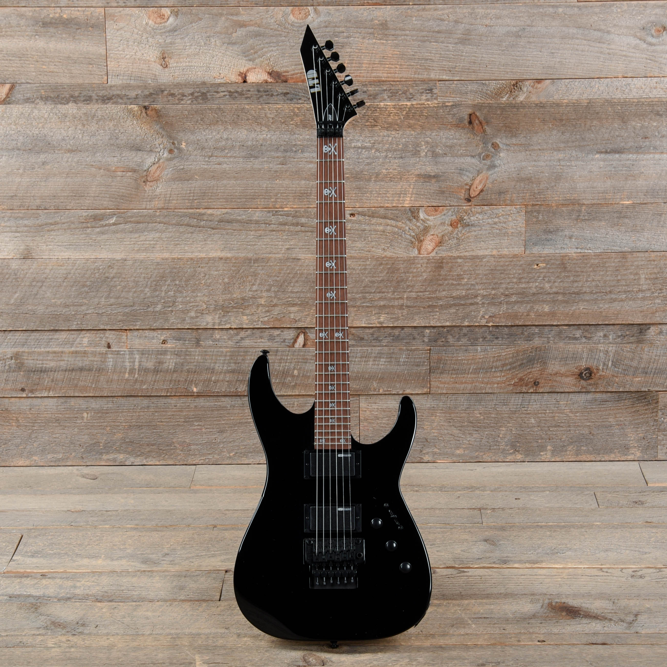 ESP LTD Kirk Hammett Signature KH-202 Black – Chicago Music Exchange