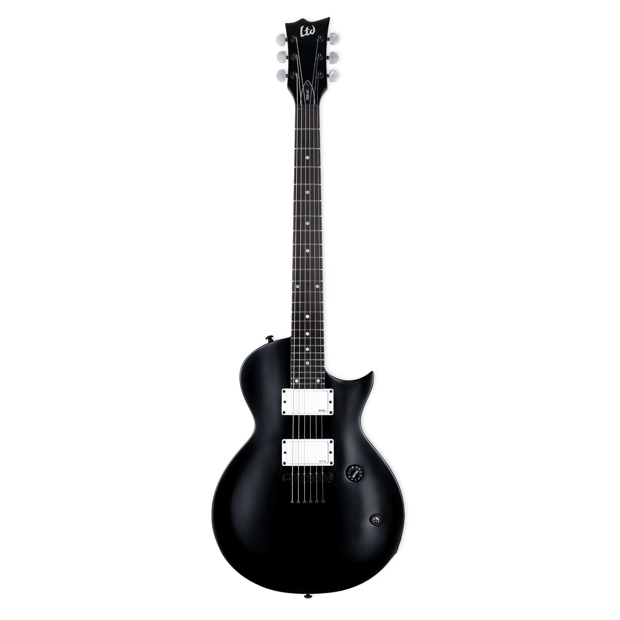 ESP LTD Ted Aguilar TED-EC Black Electric Guitars / Solid Body