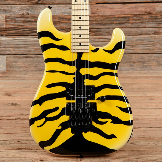 ESP M-1 Tiger George Lynch Signature Black / Yellow 2021 Electric Guitars / Solid Body