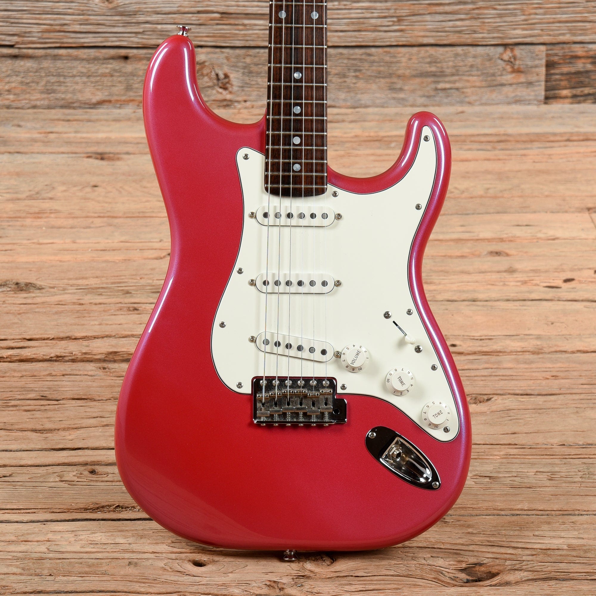 ESP Series 400 Stratocaster Style Red Metallic 1980s Electric Guitars / Solid Body