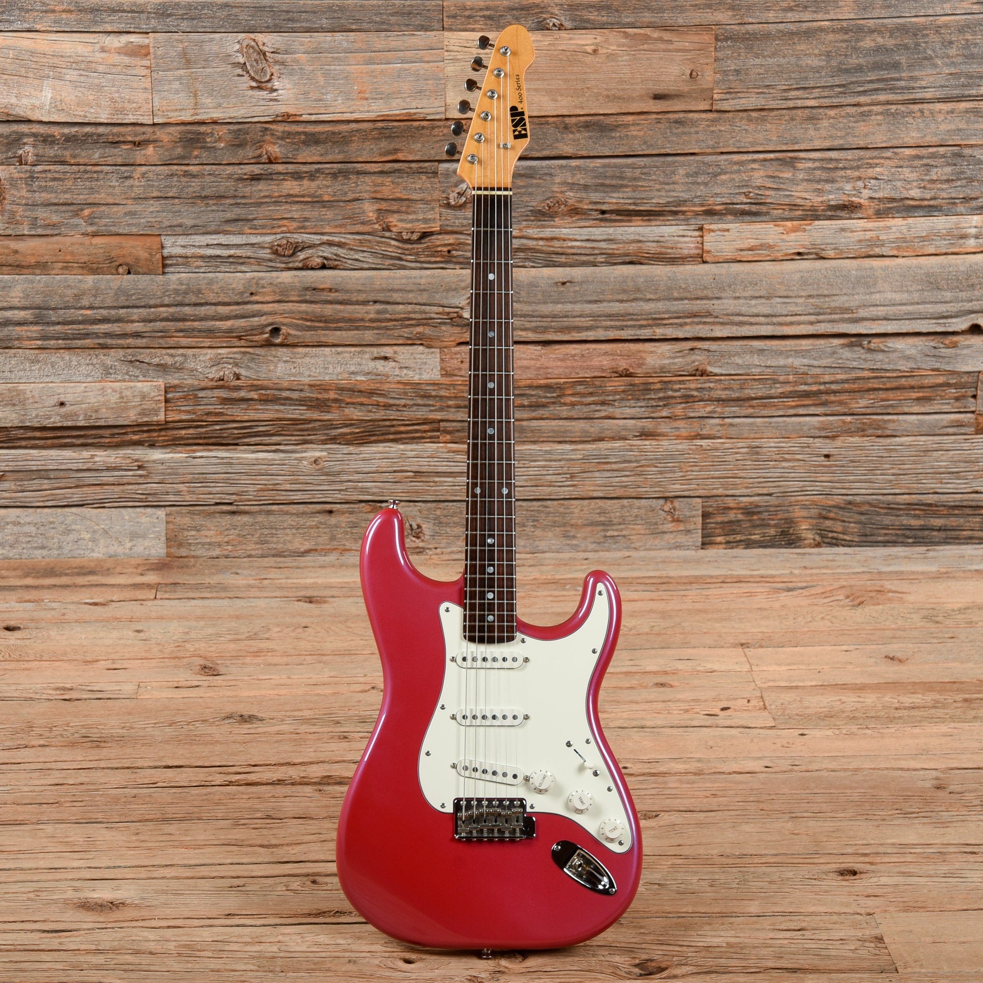 ESP Series 400 Stratocaster Style Red Metallic 1980s – Chicago 