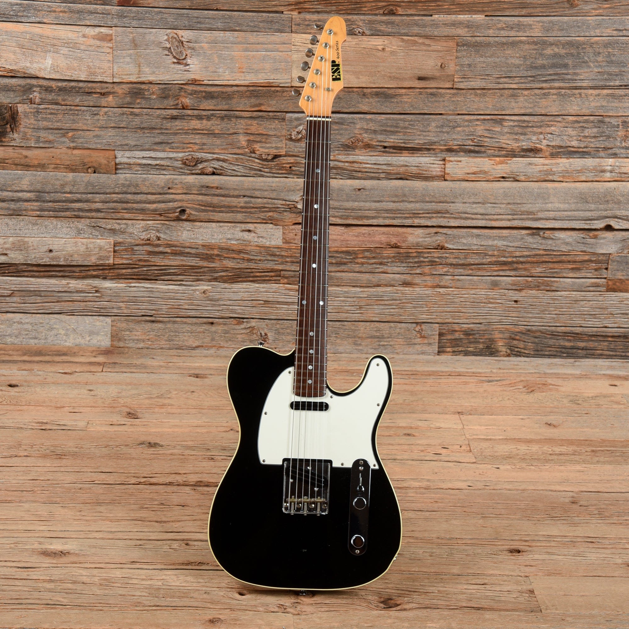 ESP Series 400 Telecaster Style Black 1980s Electric Guitars / Solid Body