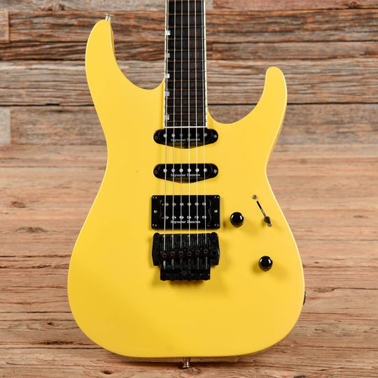 ESP The Mirage Custom Yellow 1987 Electric Guitars / Solid Body