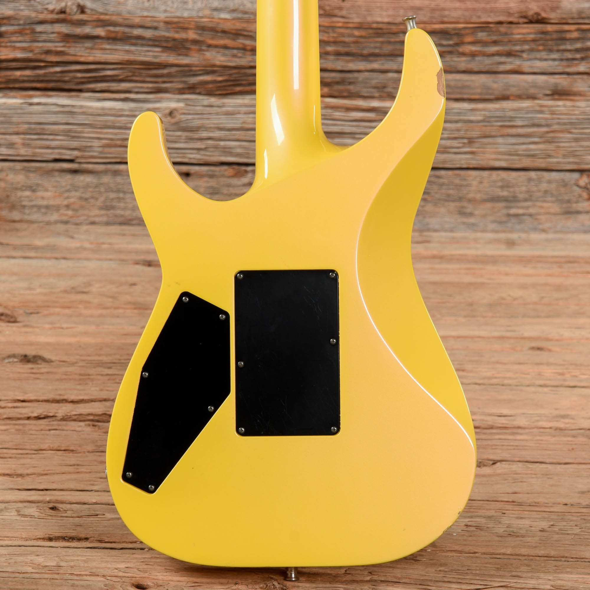 ESP The Mirage Custom Yellow 1987 Electric Guitars / Solid Body