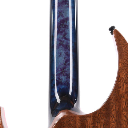 ESP Custom Shop NAMM Exhibition 2023 FRX-CTM-FR Flamed Maple Top with Red Resin & Blue Honeycomb