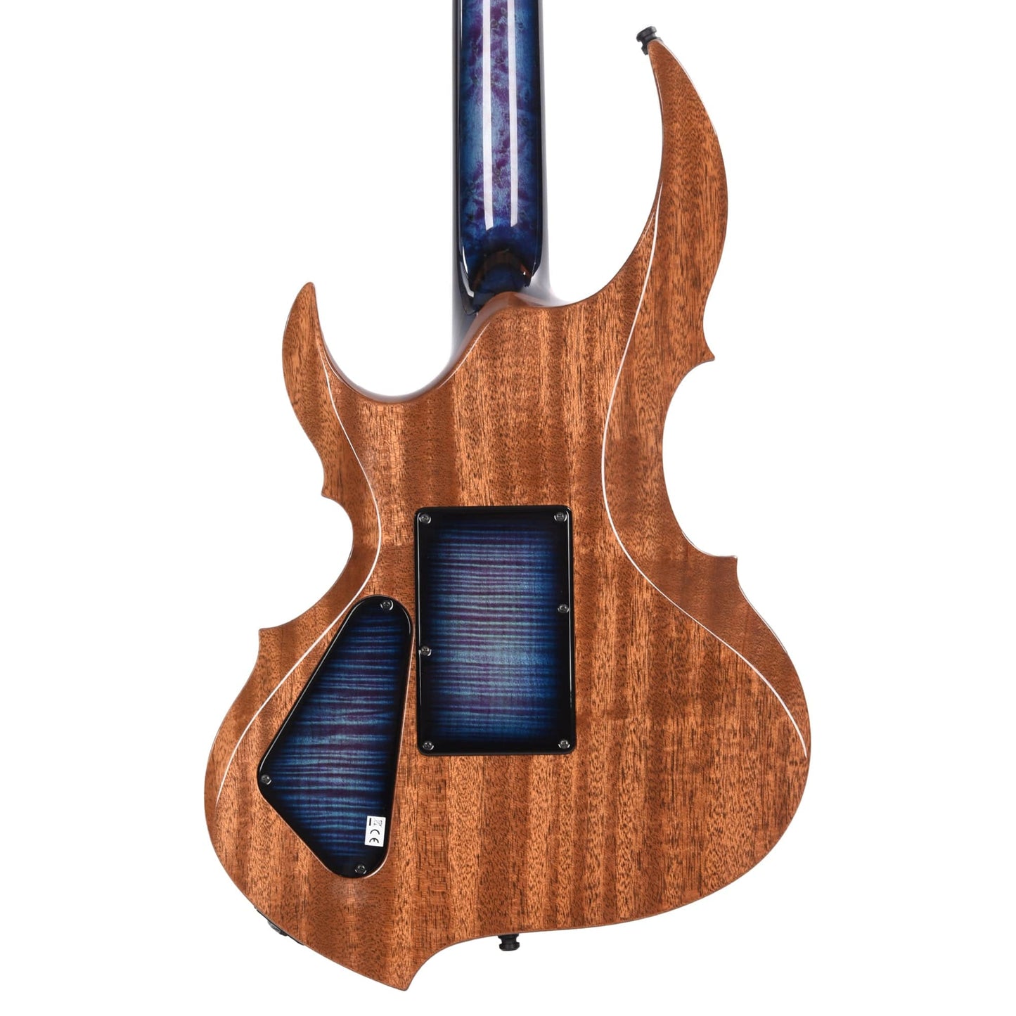 ESP Custom Shop NAMM Exhibition 2023 FRX-CTM-FR Flamed Maple Top with Red Resin & Blue Honeycomb