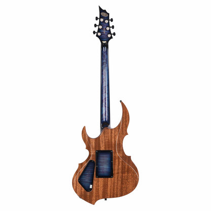 ESP Custom Shop NAMM Exhibition 2023 FRX-CTM-FR Flamed Maple Top with Red Resin & Blue Honeycomb