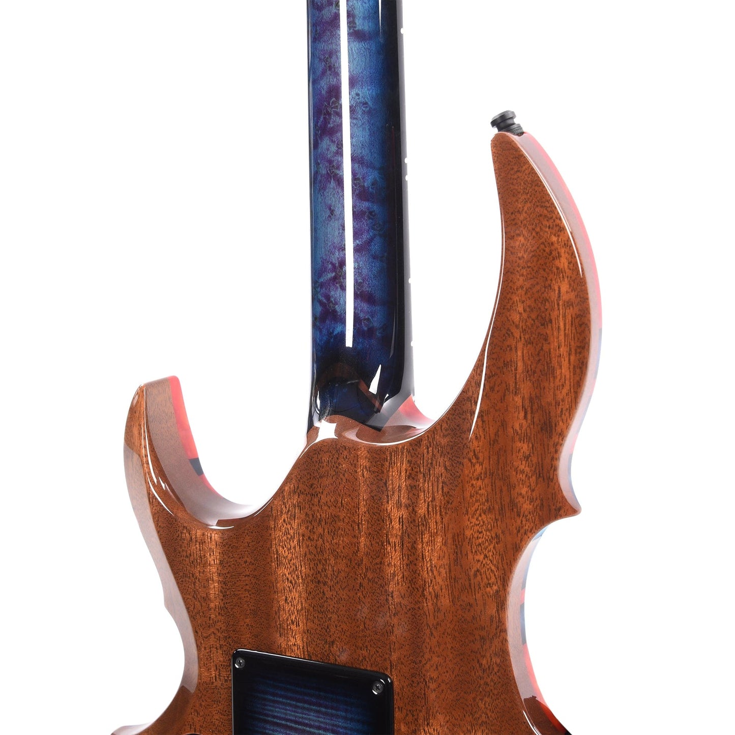 ESP Custom Shop NAMM Exhibition 2023 FRX-CTM-FR Flamed Maple Top with Red Resin & Blue Honeycomb