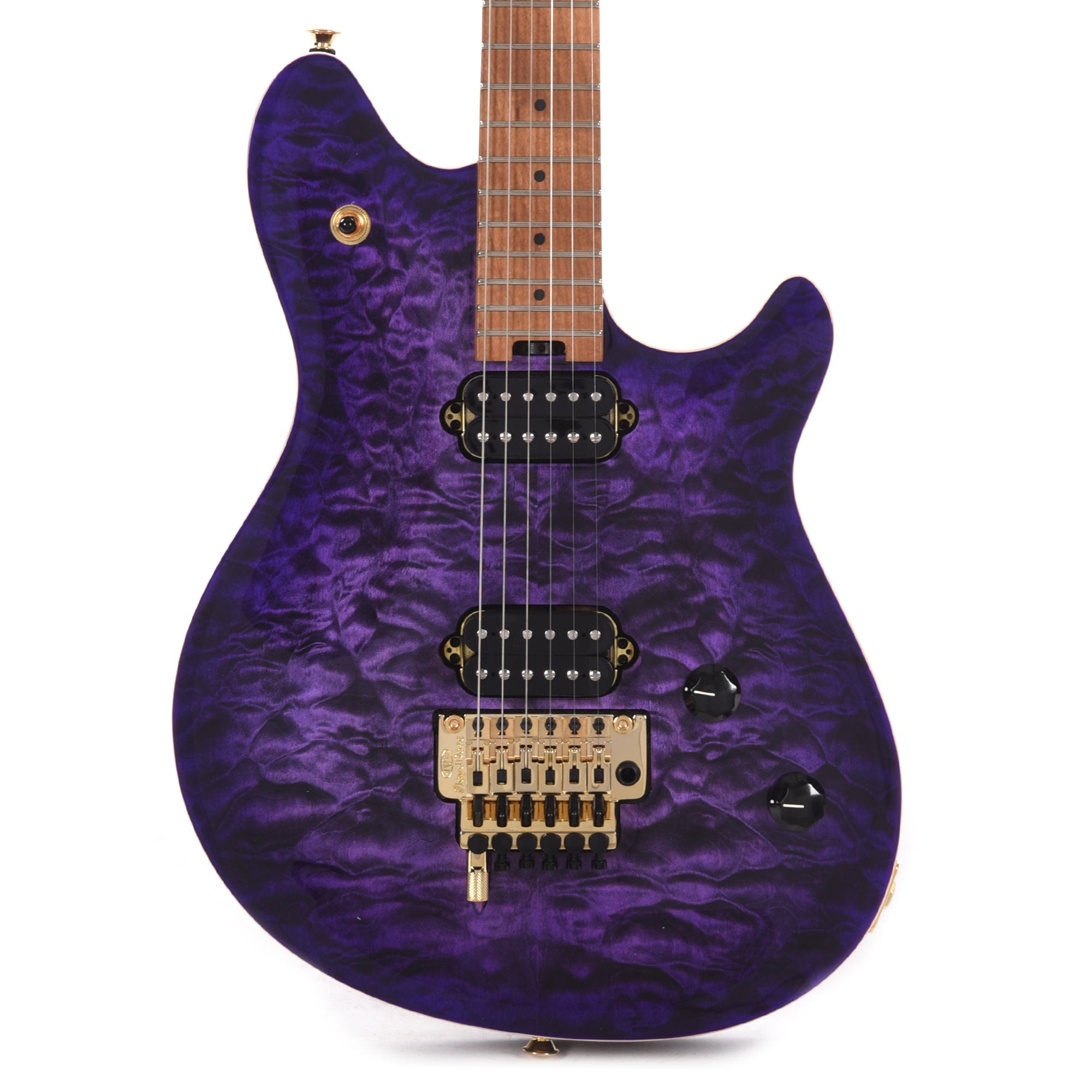 EVH Wolfgang Special QM Purple Burst – Chicago Music Exchange