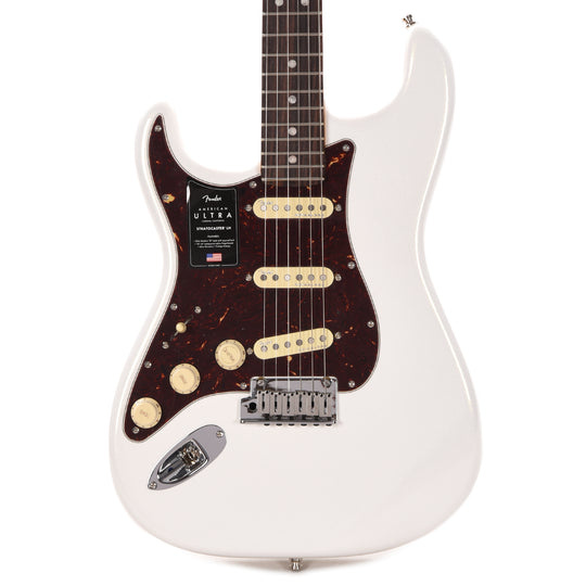 Fender American Ultra Stratocaster Arctic Pearl LEFTY