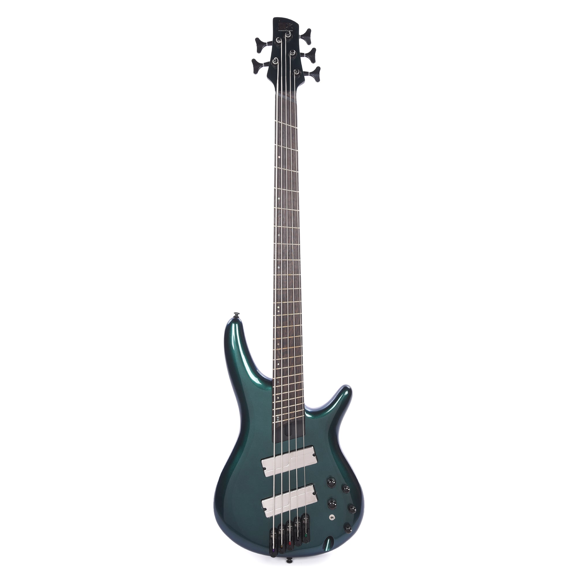 Ibanez SRMS725BCM Bass Workshop 5-String Electric Multiscale Bass Blue Chameleon