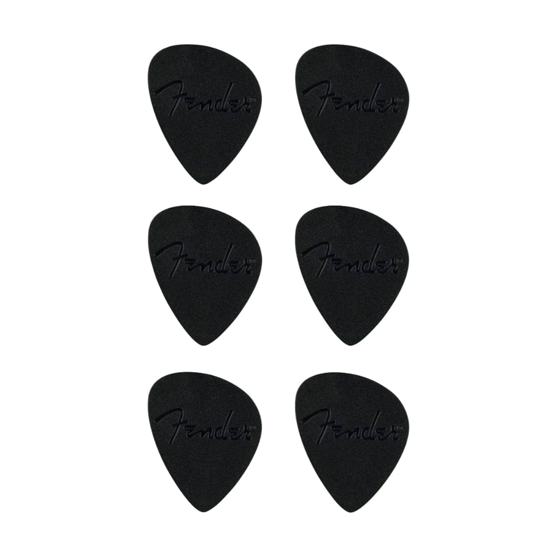 Fender Offset Picks Black (6) Accessories / Picks