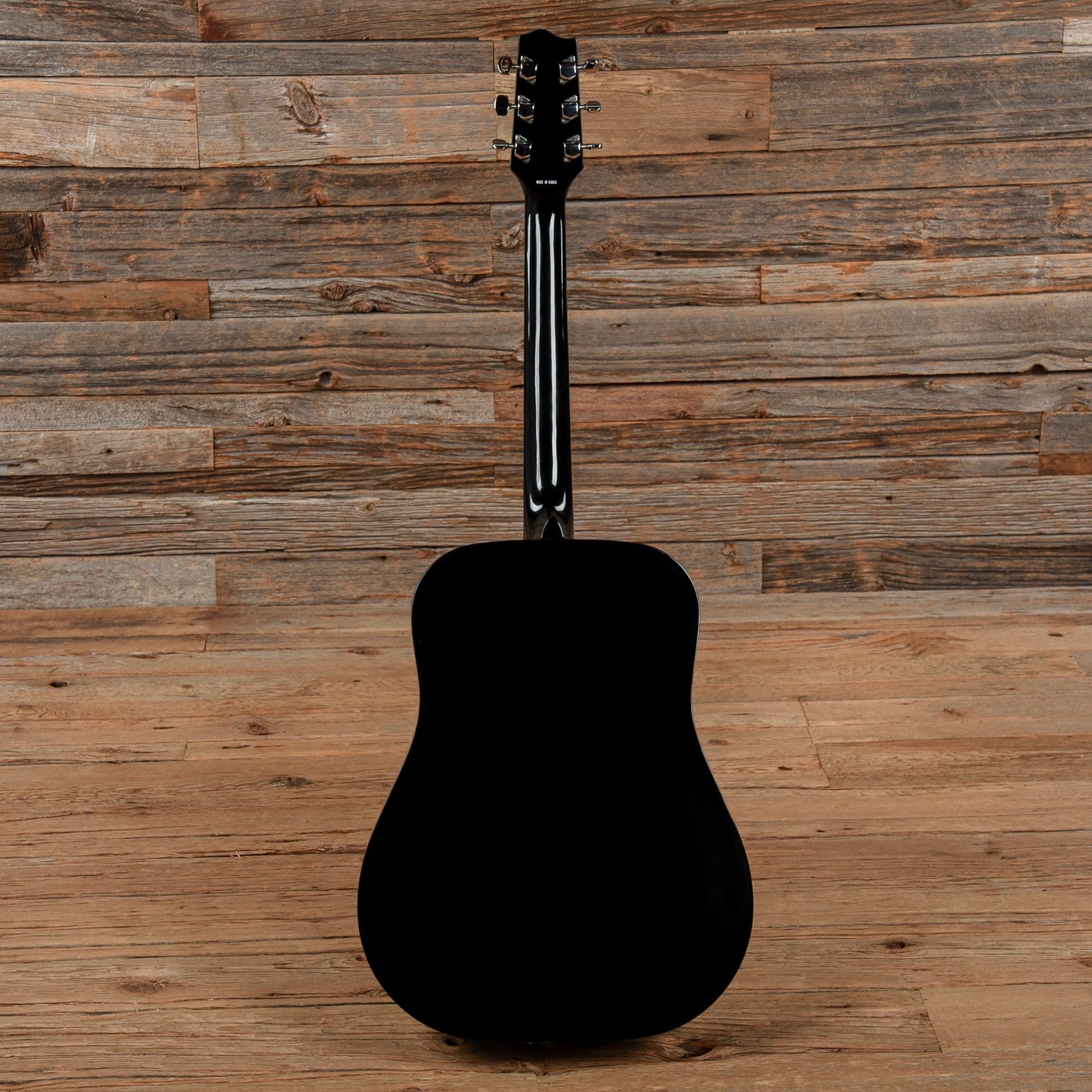 Fender Gemini III Black Acoustic Guitars / Dreadnought