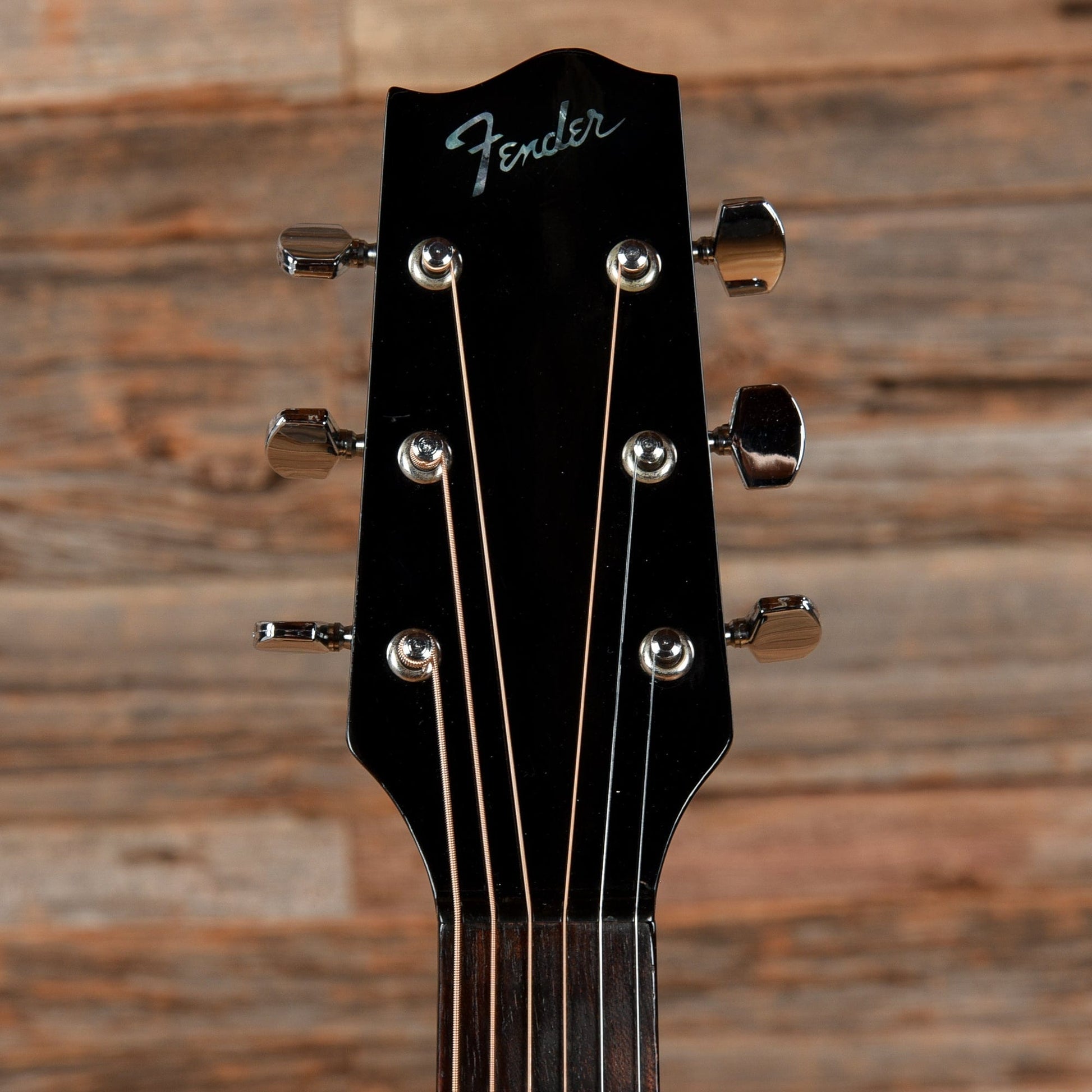 Fender Gemini III Black Acoustic Guitars / Dreadnought