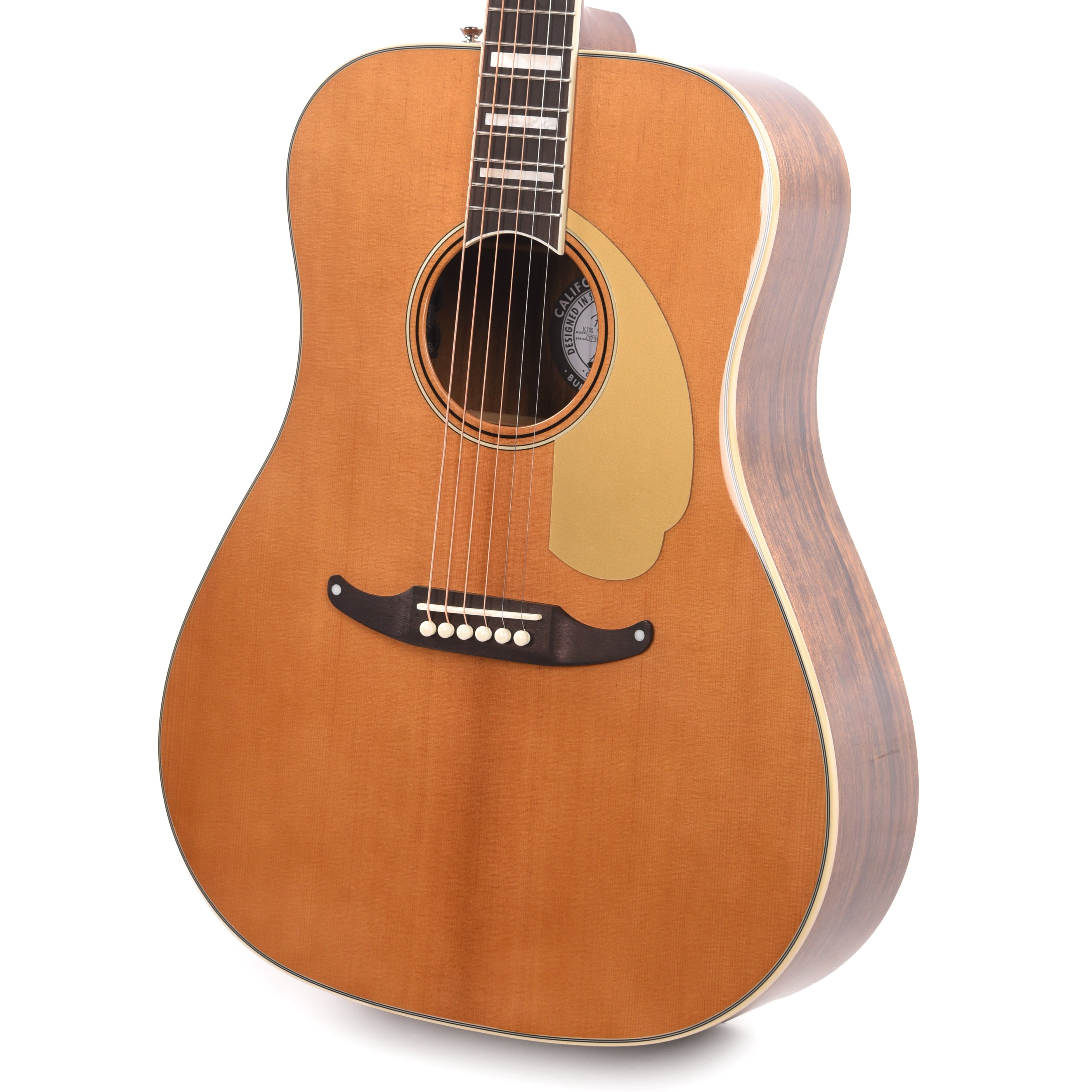 Fender King Vintage Aged Natural Acoustic Guitars / Dreadnought