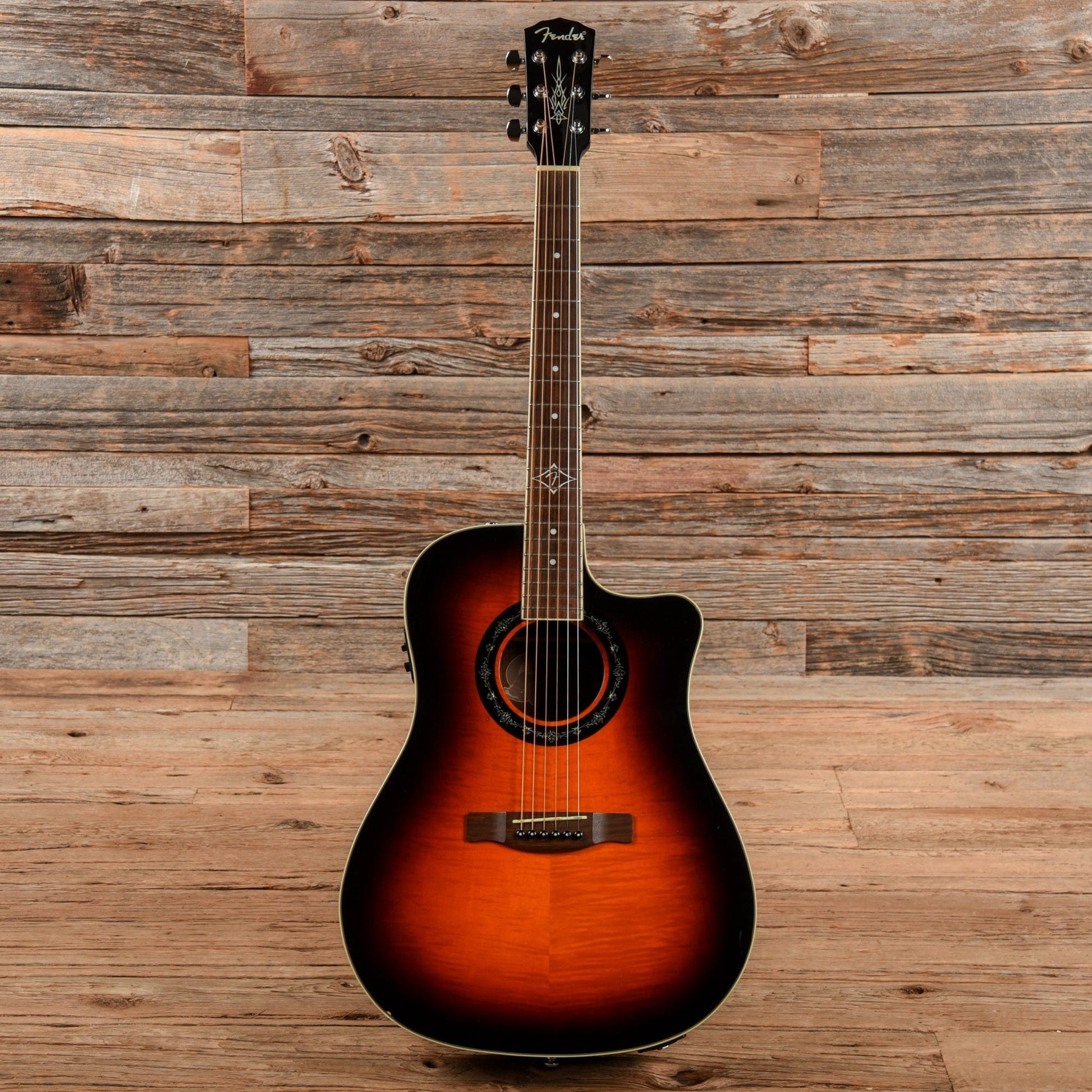 Fender T-Bucket 300CE Sunburst 2012 Acoustic Guitars / Dreadnought