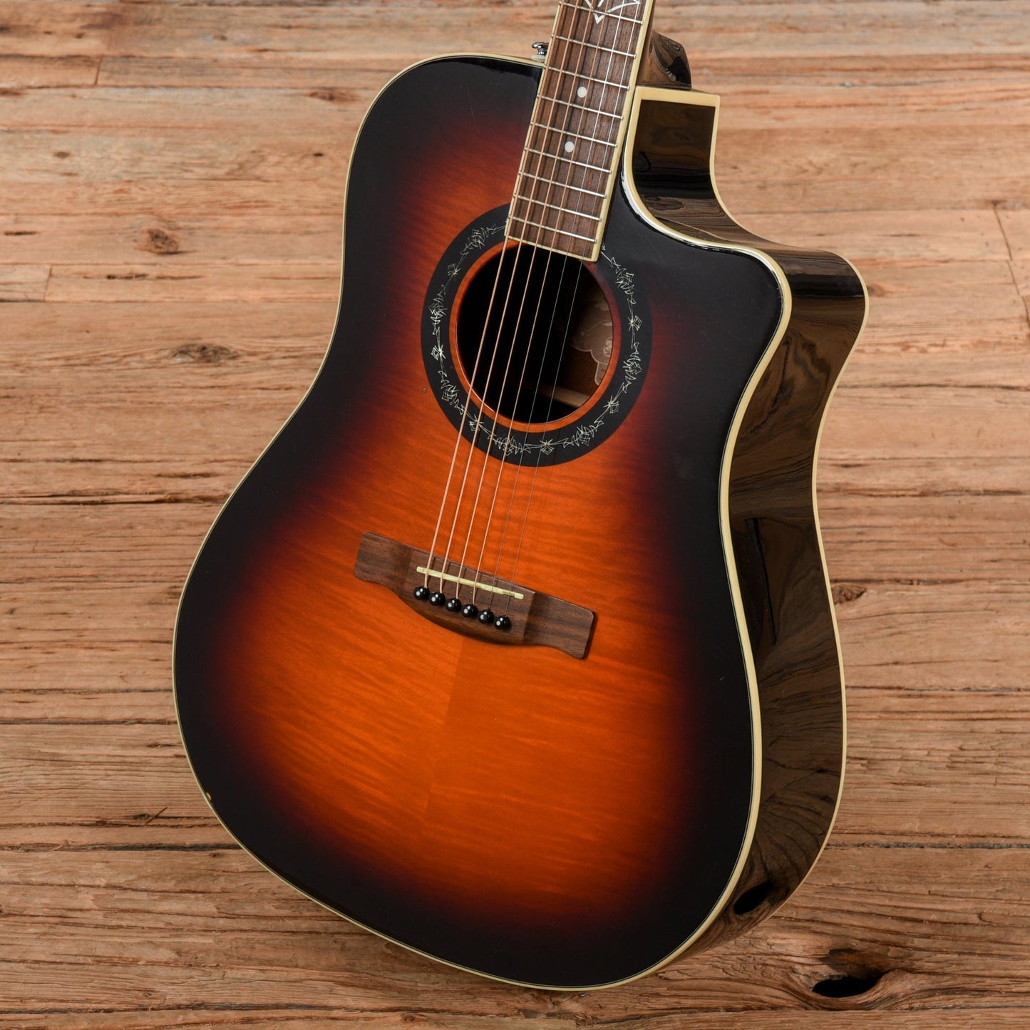 Fender T-Bucket 300CE Sunburst 2012 Acoustic Guitars / Dreadnought