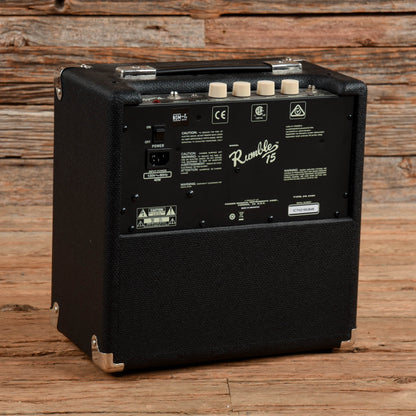 Fender Rumble 15 V3 15-Watt 1x8" Bass Combo Amp Amps / Bass Cabinets